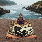 Cozy Love – Soft Coral Fleece Blanket for Mom