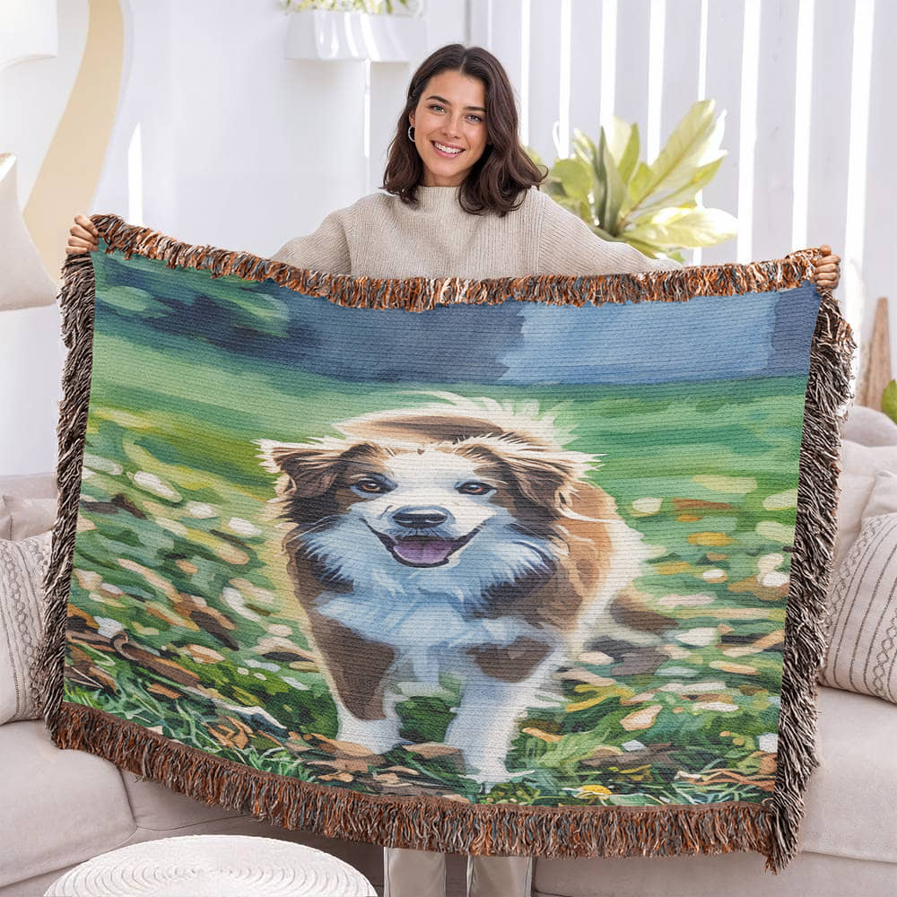Paws & Memories: Personalized Pet Photo Blanket