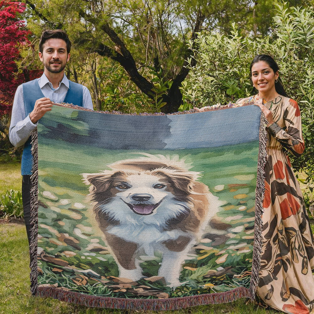 Paws & Memories: Personalized Pet Photo Blanket