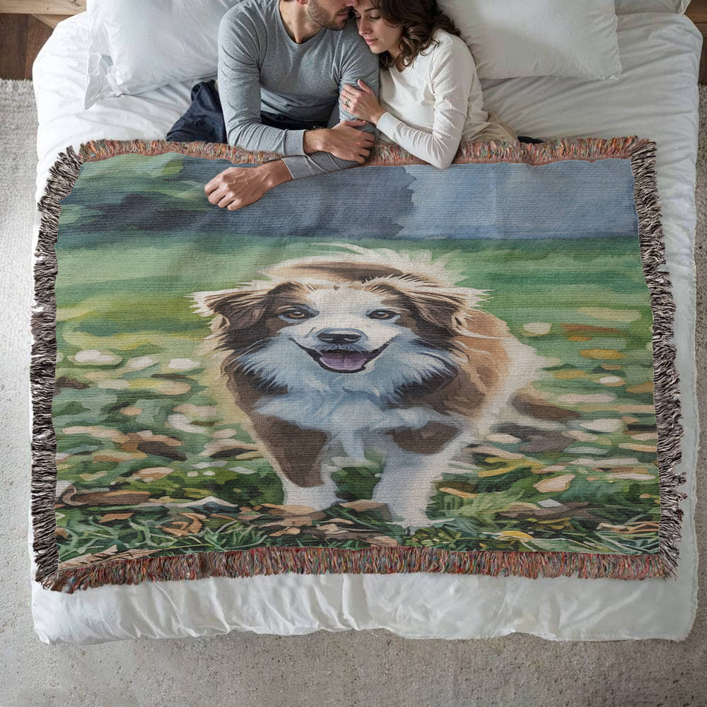 Paws & Memories: Personalized Pet Photo Blanket