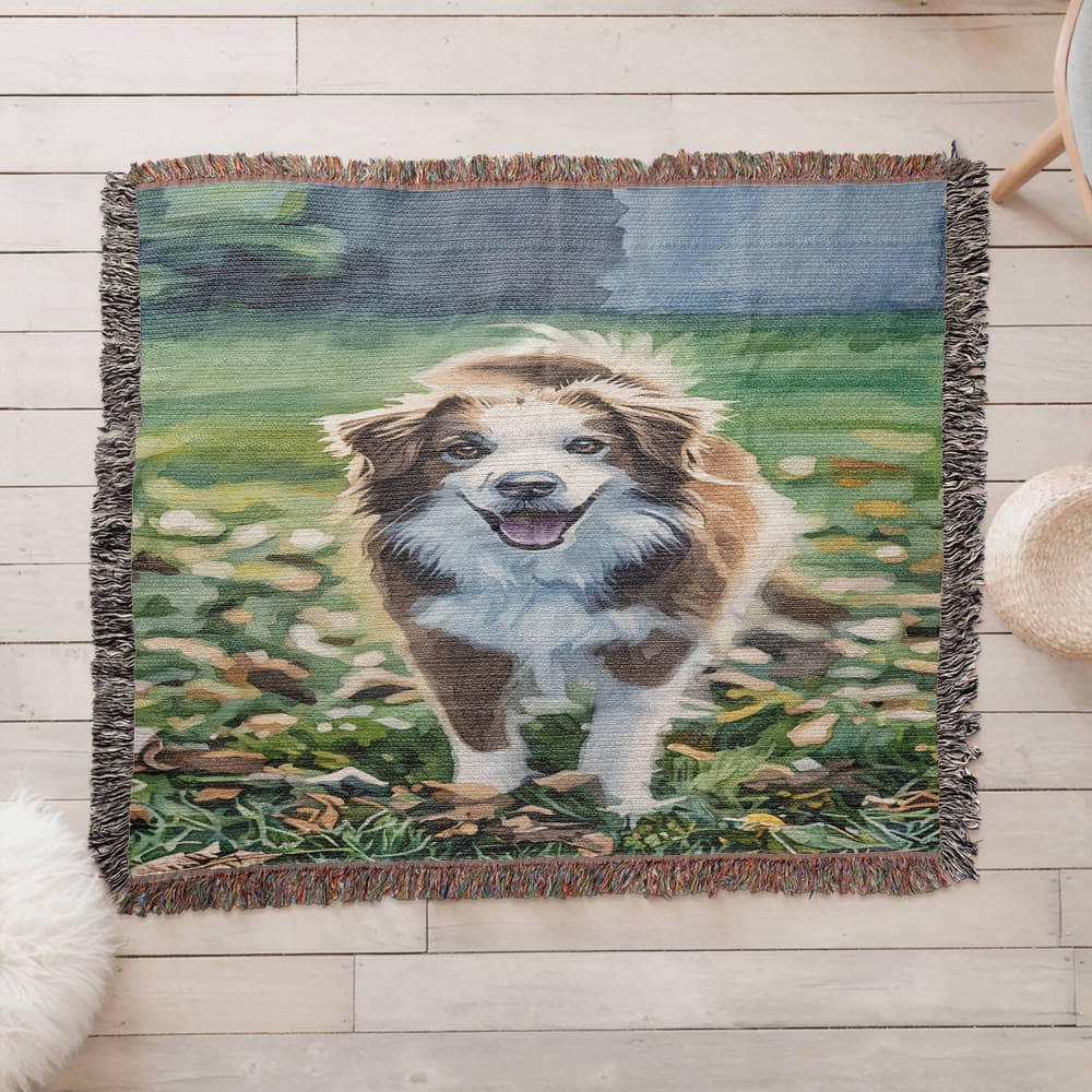 Paws & Memories: Personalized Pet Photo Blanket