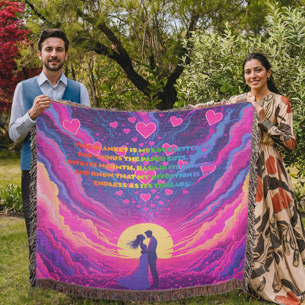 Wrapped in Love: Cozy Blanket for Her