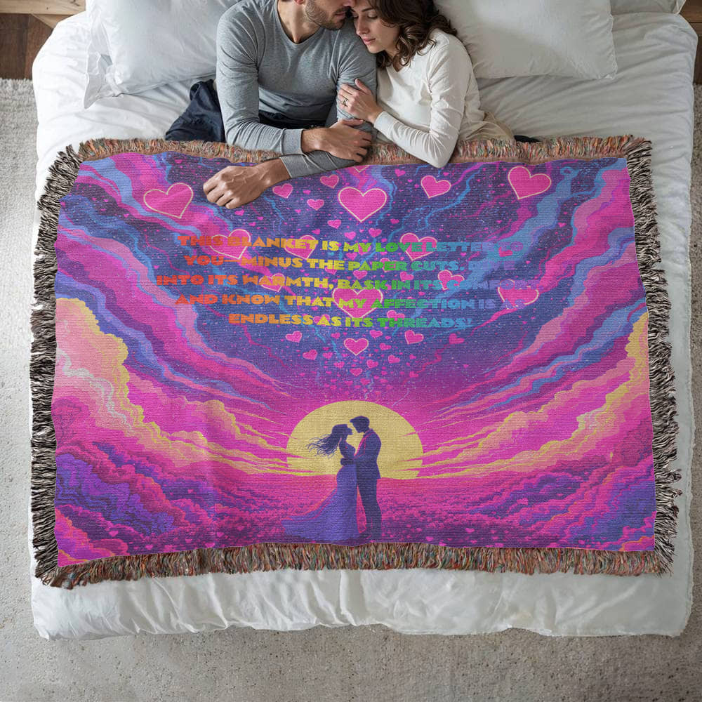 Wrapped in Love: Cozy Blanket for Her