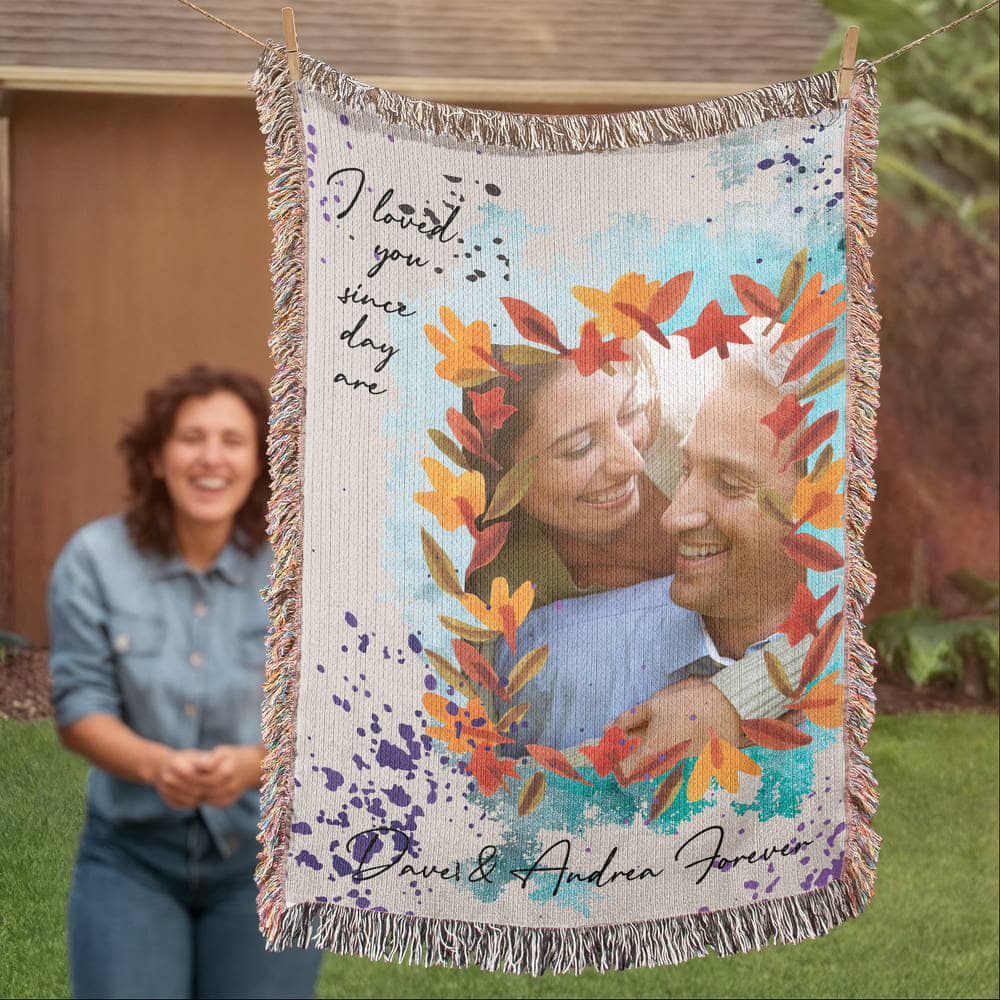 Cozy in Love – Custom Blanket for Couples