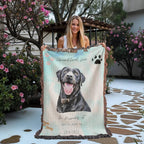 Forever in Our Hearts – Personalized Dog Memorial Blanket
