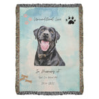 Forever in Our Hearts – Personalized Dog Memorial Blanket