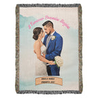 Happily Ever After – Personalized Wedding Blanket for Couples