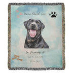 Forever in Our Hearts – Personalized Dog Memorial Blanket