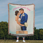 Happily Ever After – Personalized Wedding Blanket for Couples