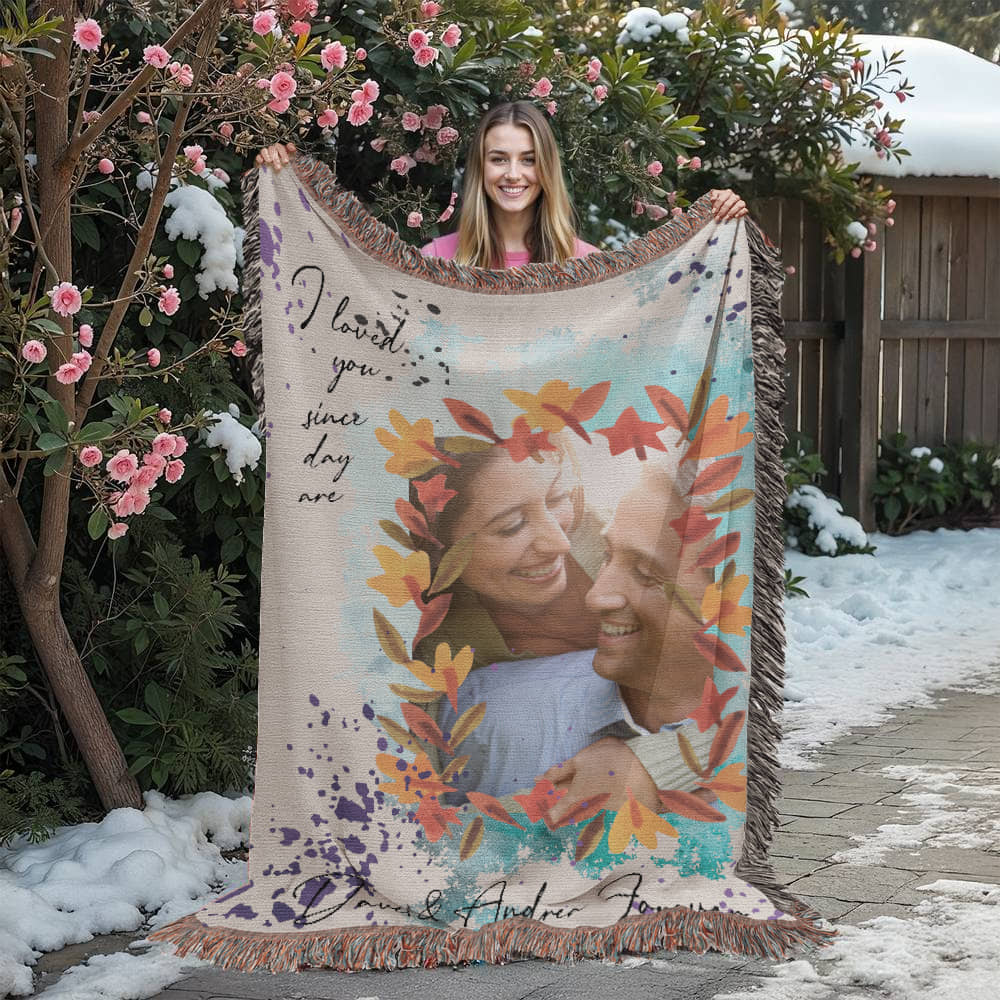 Cozy in Love – Custom Blanket for Couples
