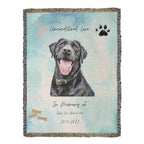 Forever in Our Hearts – Personalized Dog Memorial Blanket